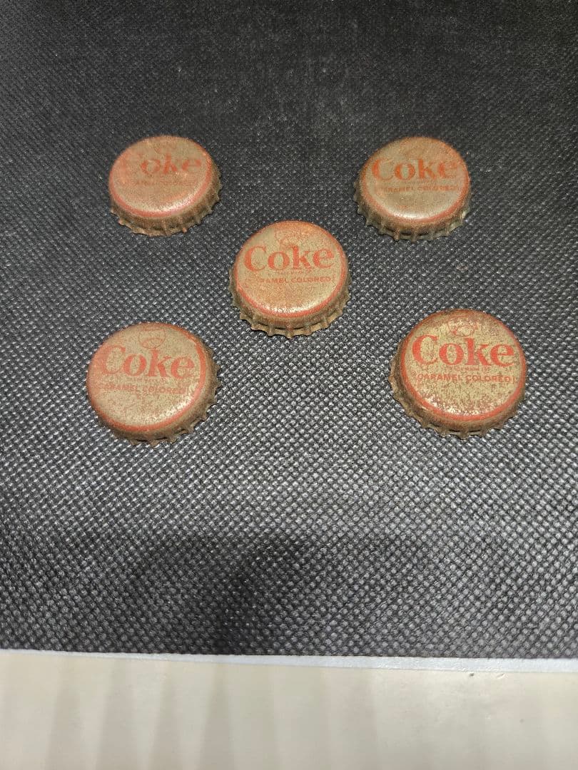 58年前エンジェルス ボトルキャップ 5個セット