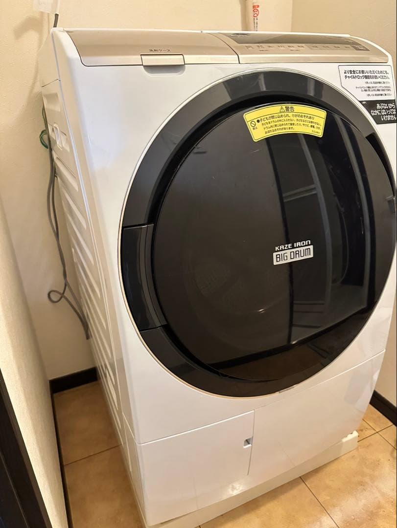 BD-T100EL(W) ドラム式洗濯機 本体　2020年製