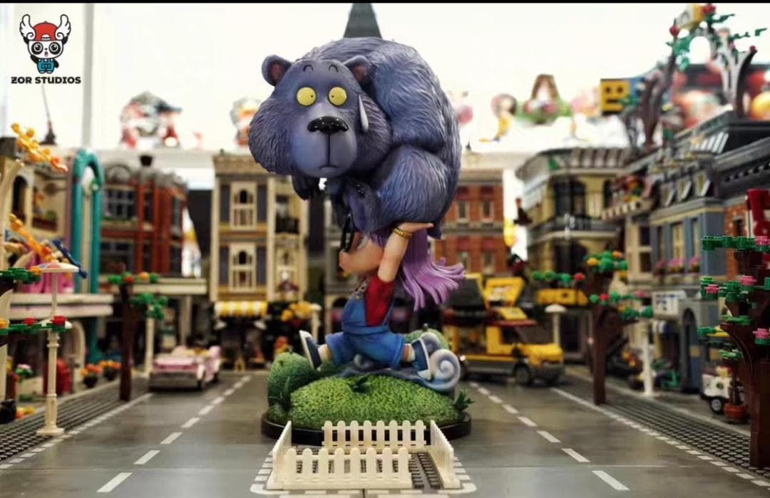 Dr.スランプ アラレちゃん アラレです 樹脂 彫刻 フィギュア