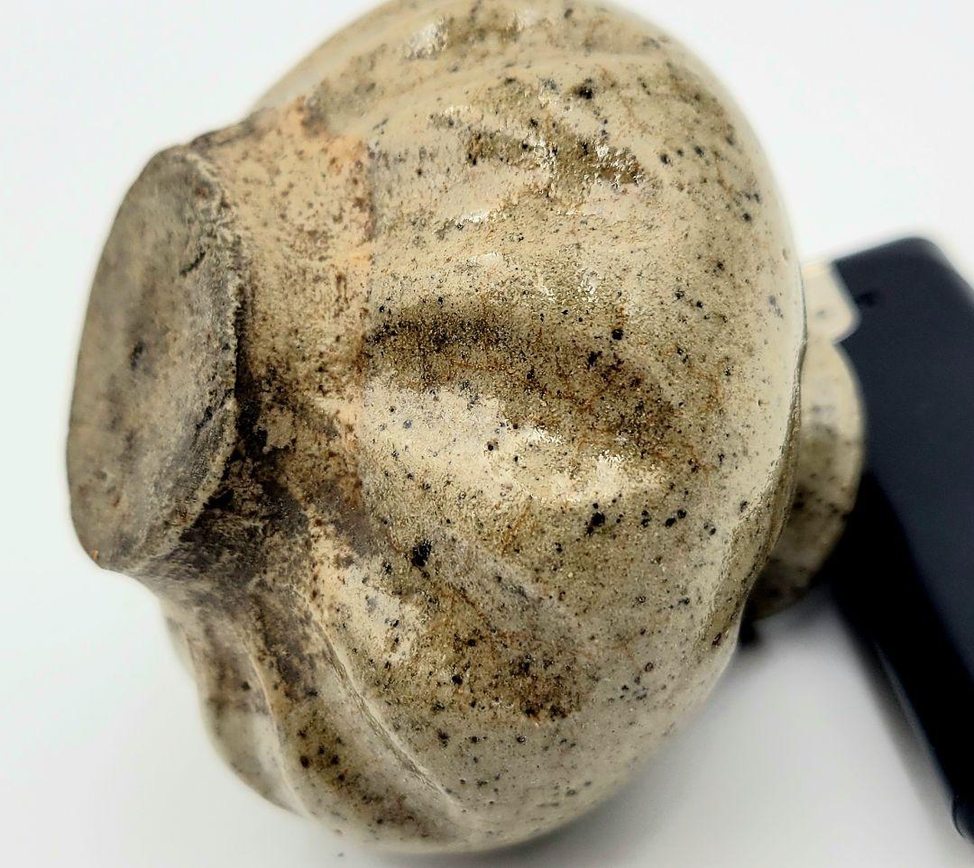 時代物　大堀相馬焼　油壺　江戸時代　無傷