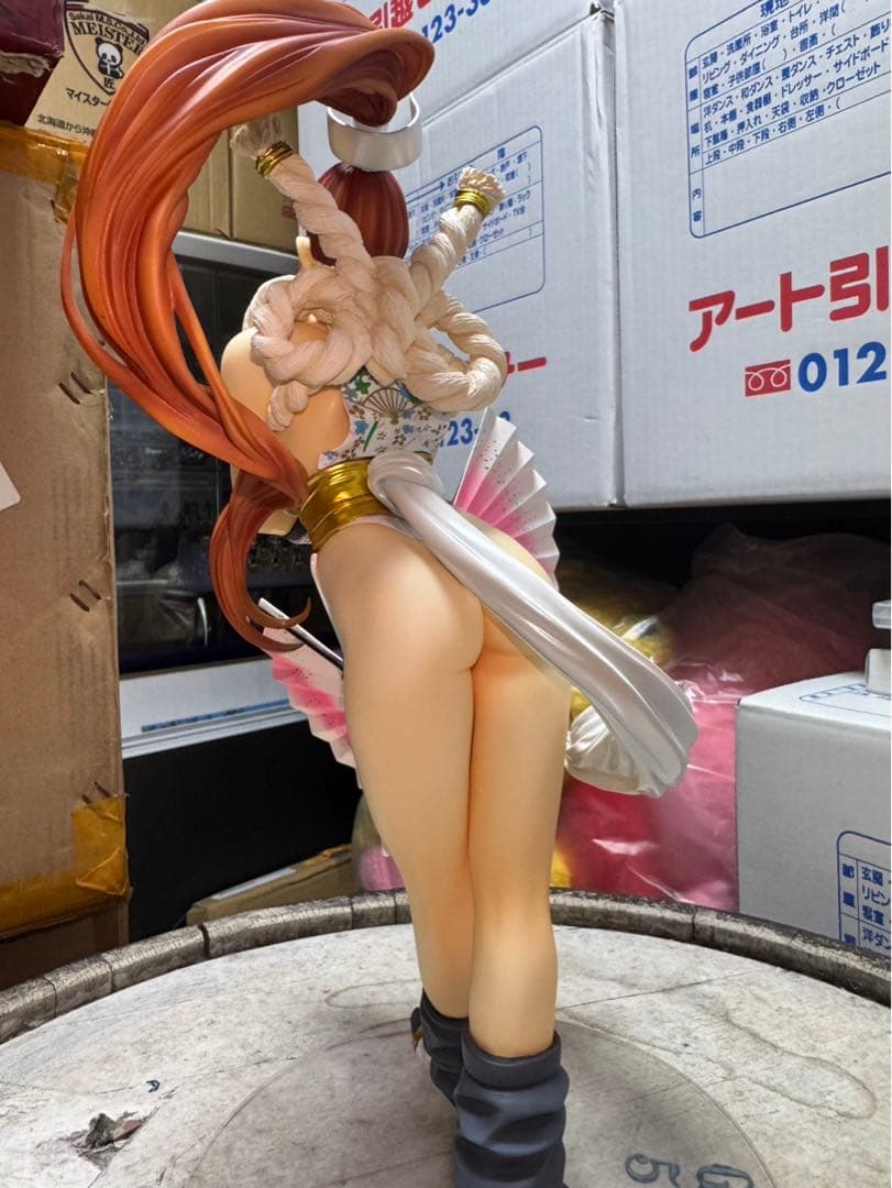 ボークス　絶対領域　 不知火舞　ガレージキット　完成品　スタチュー　リペイント