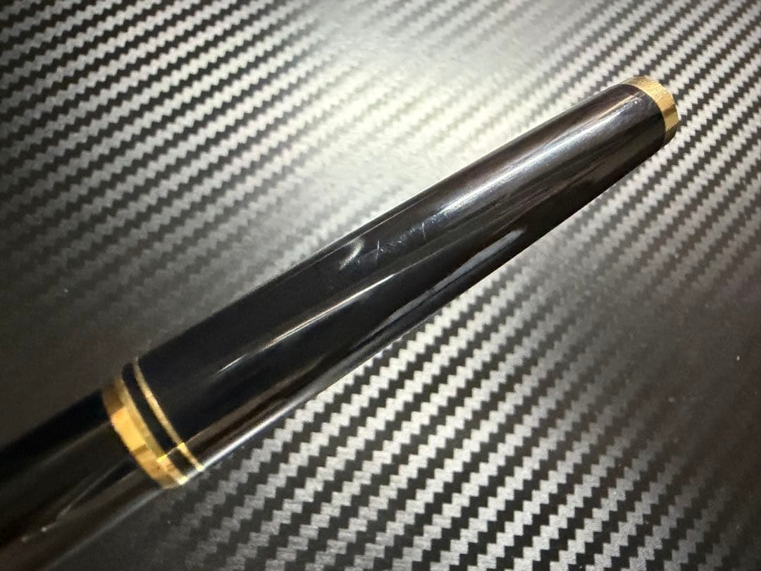 未使用に近い モンブラン No.281 ボールペン ブラック アダプター付き
