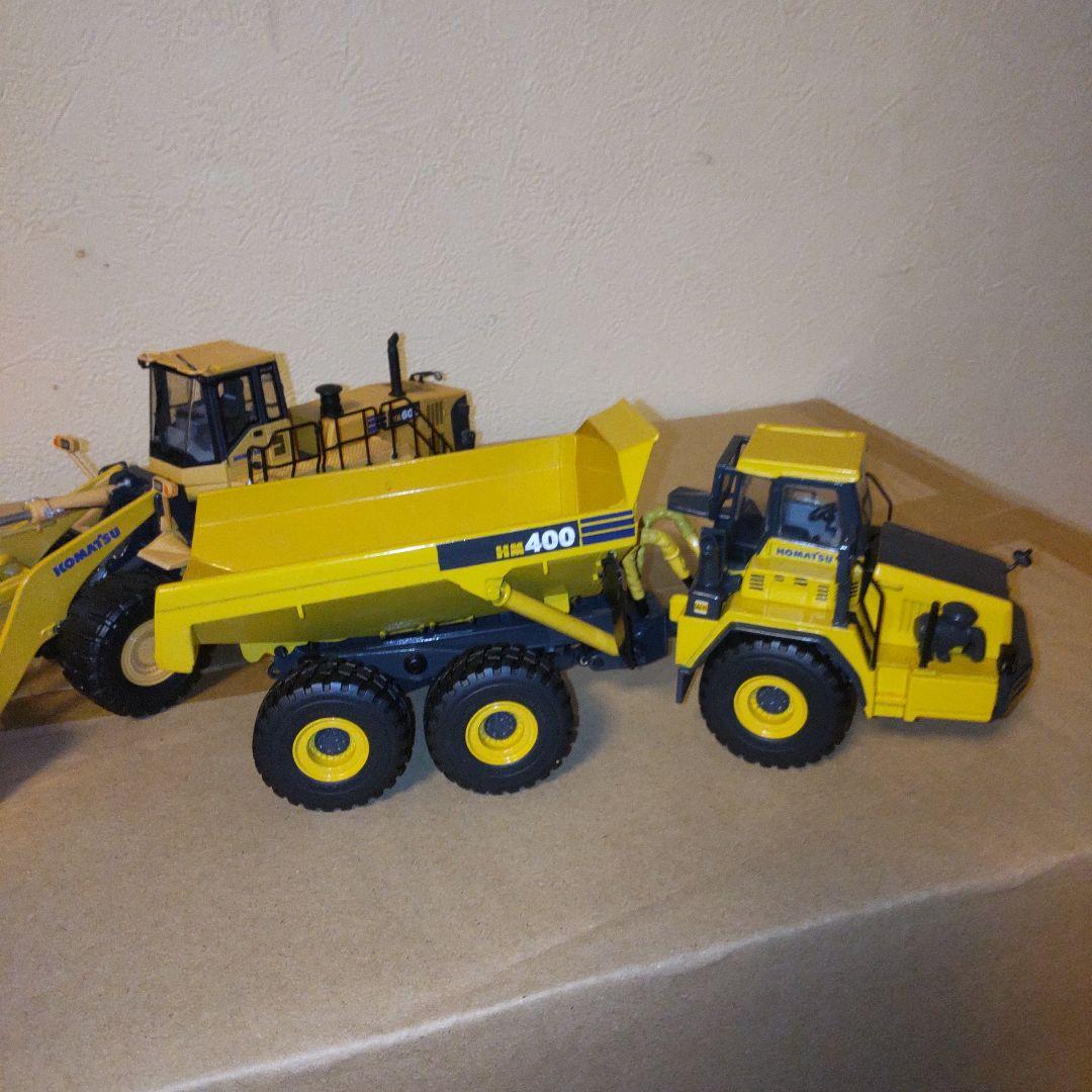 コマツ建機　WA600 HM400  2商品セット  1/50