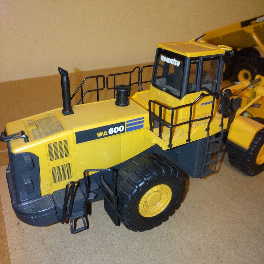 コマツ建機　WA600 HM400  2商品セット  1/50