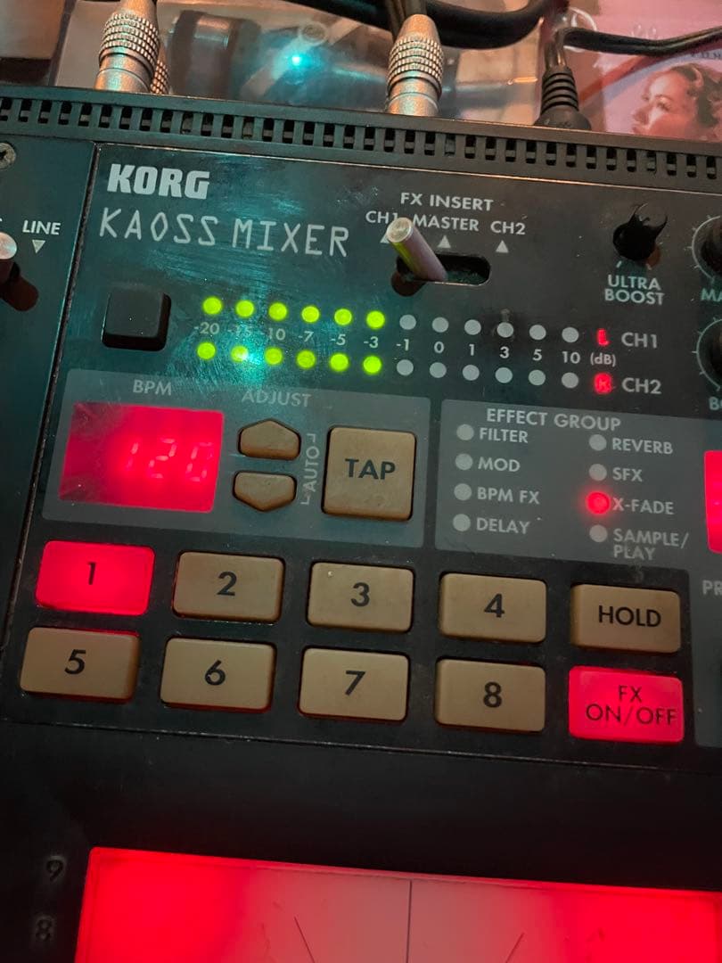 DJ機材 KORG KAOSS MIXER KM-2