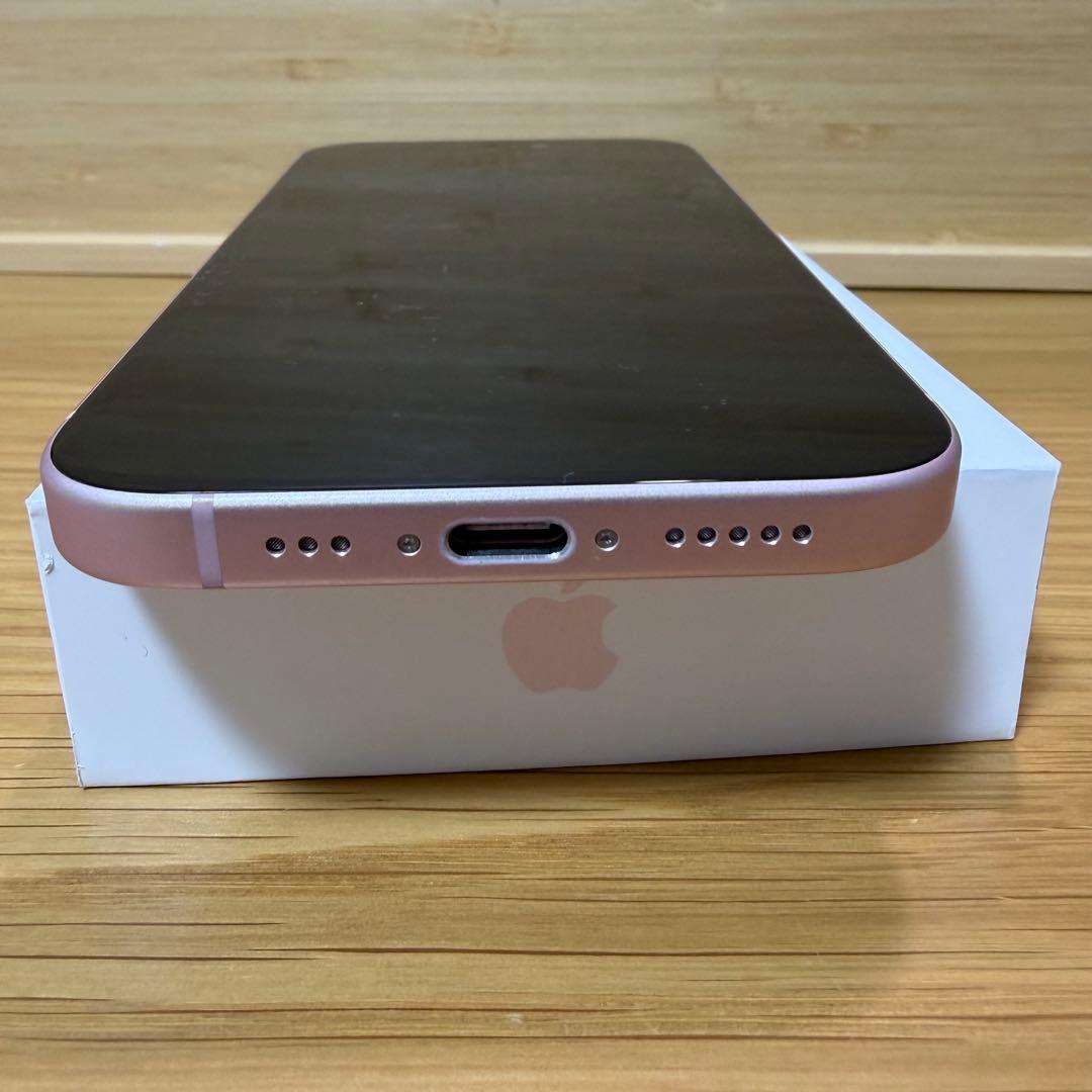 iPhone15 128GB simフリー　ピンク 本体 バッテリー:92%