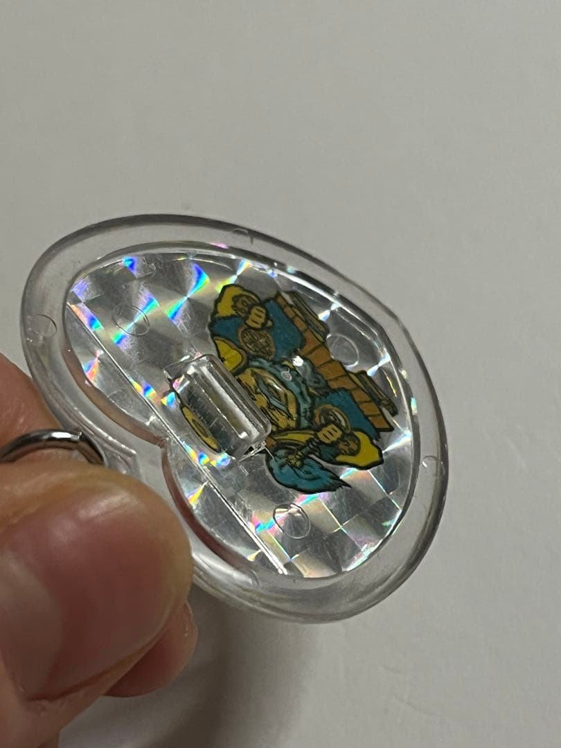 ビックリマン　キーホルダー　ハート　スーパーデビル　　シャーマンカーン