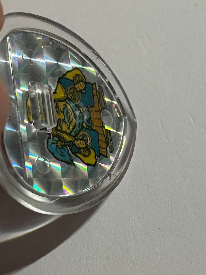 ビックリマン　キーホルダー　ハート　スーパーデビル　　シャーマンカーン