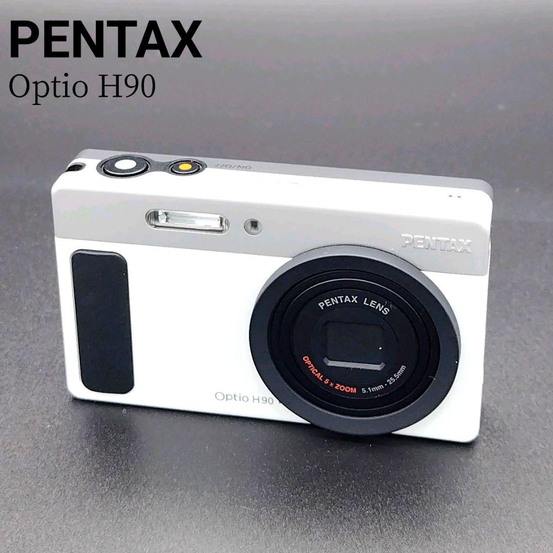 PENTAX Optio H90 ホワイト　ジャンク　バッテリー欠品