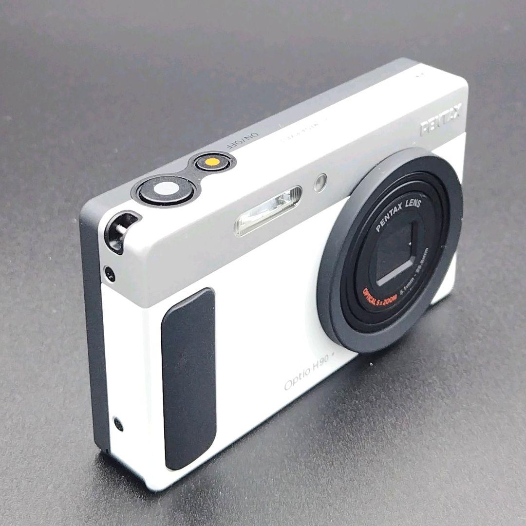PENTAX Optio H90 ホワイト　ジャンク　バッテリー欠品