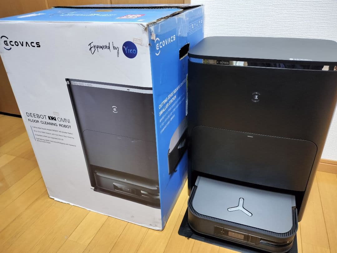 ECOVACS DEEBOT X2 OMNI ロボット掃除機本体