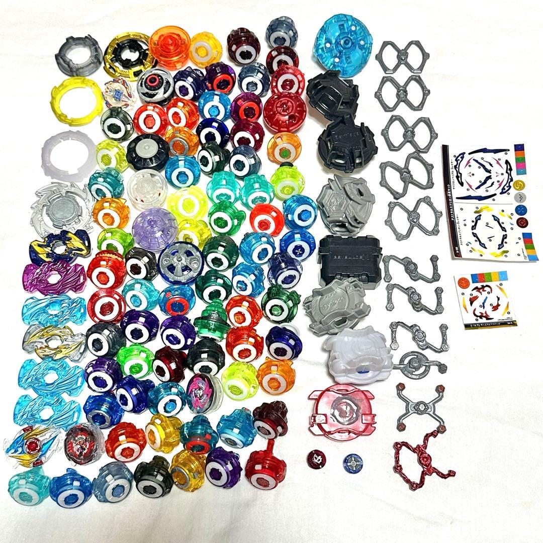 ベイブレード　まとめ売り　引退品　パーツ　340点セット