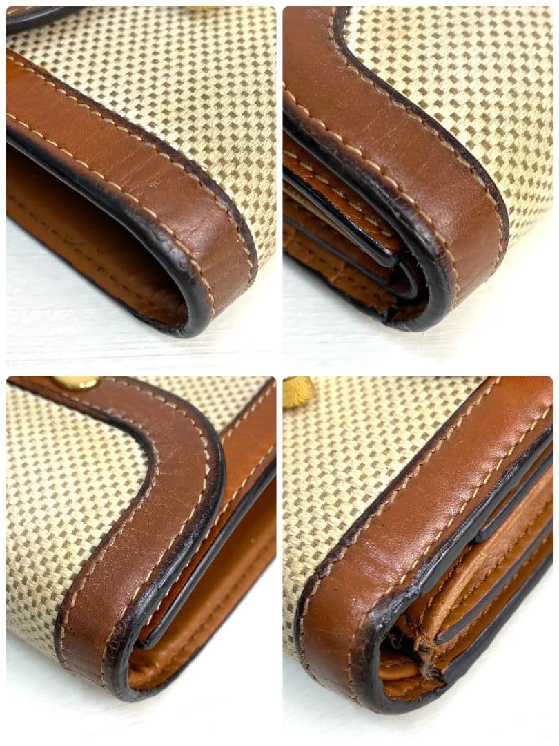 CELINE トリオンフ 三つ折財布 コンパクトウォレット