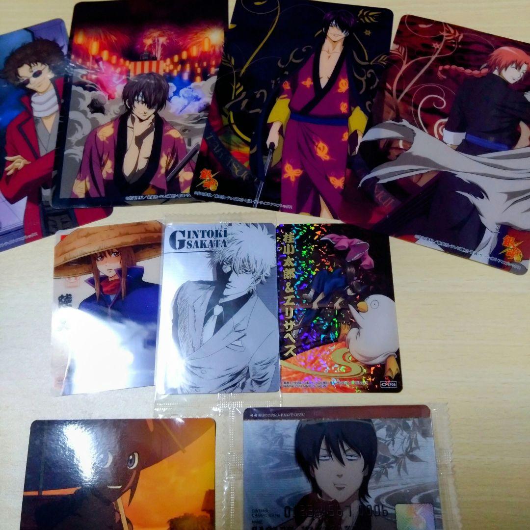 銀魂クリアカードプレミアムカードなど176枚セット(追加してます)