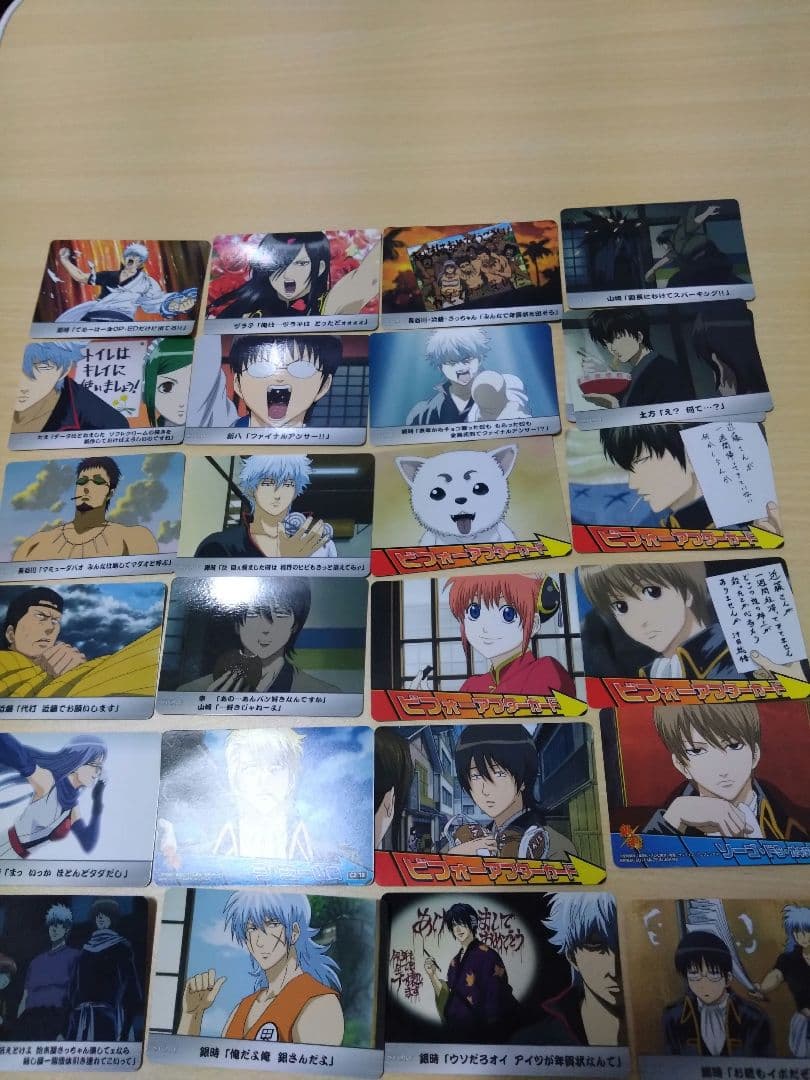 銀魂クリアカードプレミアムカードなど176枚セット(追加してます)