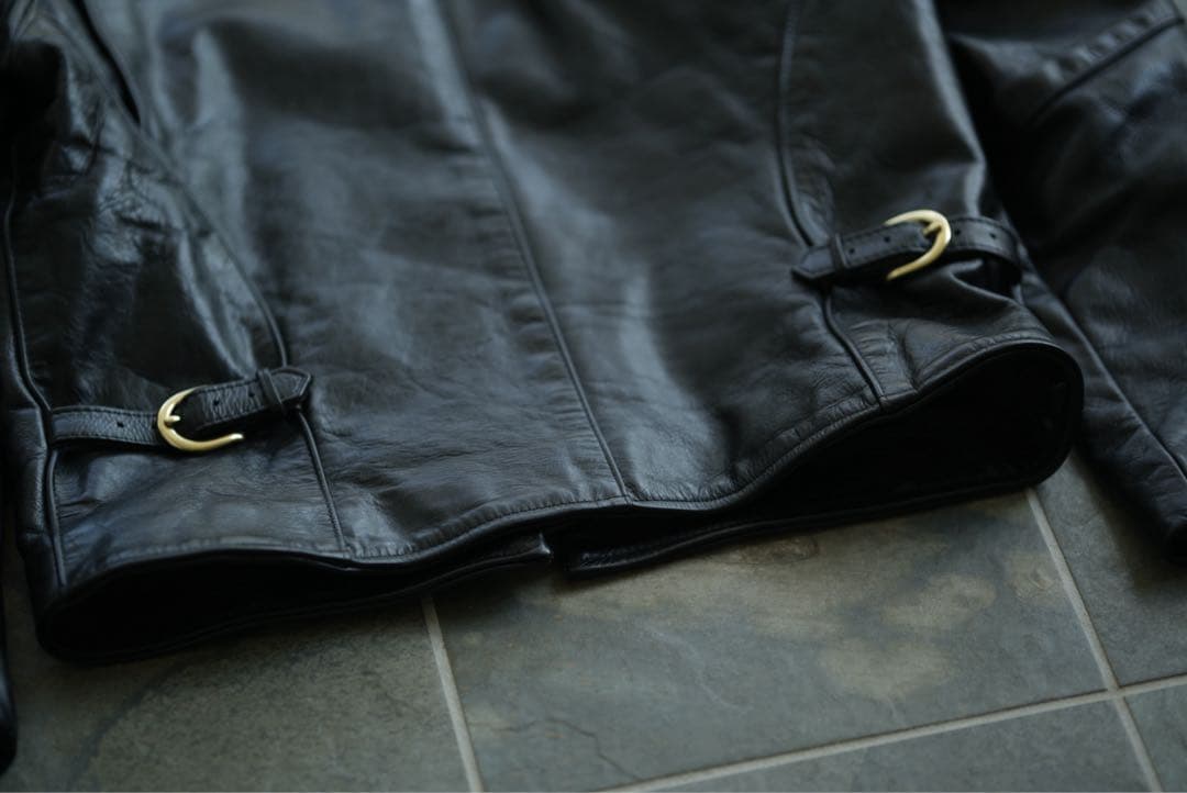 VANSON size:44 バンソン シングルライダース レザージャケット