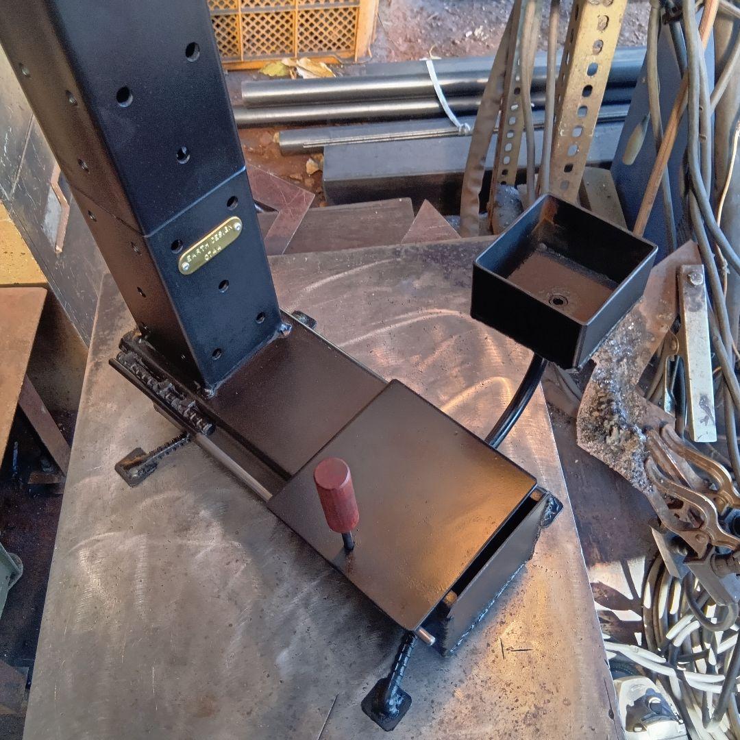 元祖発案者の作品　廃油ストーブ エコノミー 5Lタンクセット