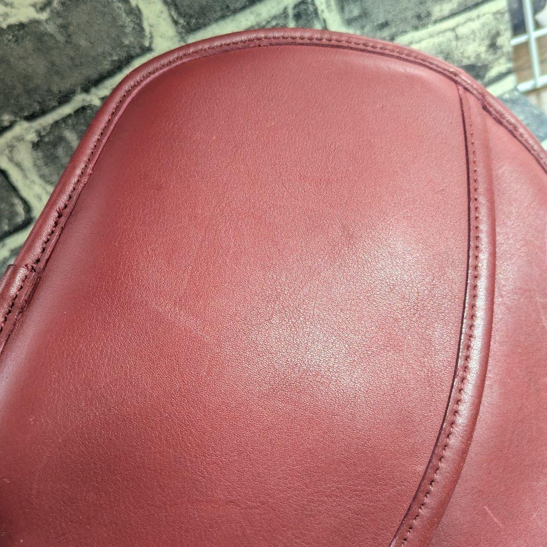 良好 オールドコーチ　ショルダーバック 丸型 キャンティーン レッド 9901