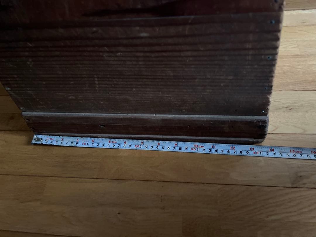 踏み台　木製スツール　花台　古道具　レトロ雑貨　昭和レトロ　アンティーク雑貨