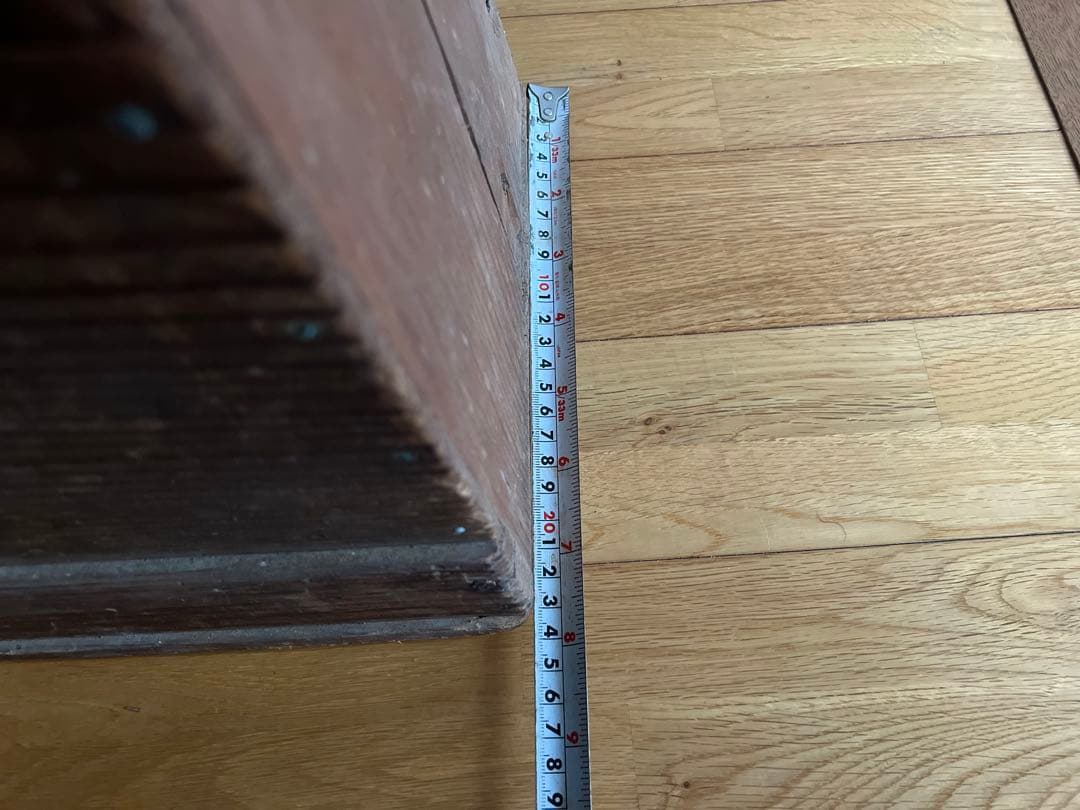 踏み台　木製スツール　花台　古道具　レトロ雑貨　昭和レトロ　アンティーク雑貨