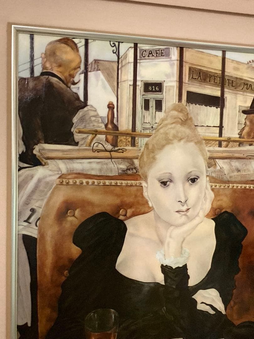 藤田嗣治/レオナール ・フジタ ( カフェ/ Cafe ) 代表作/ 複製画