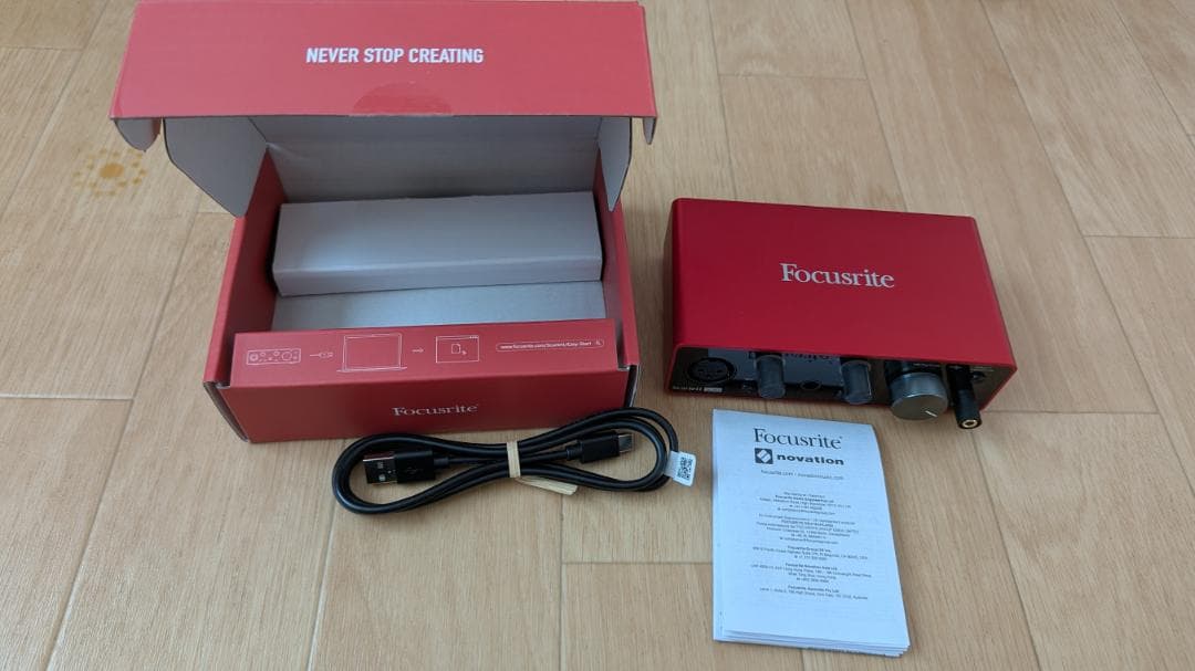 フォーカスライトScarlett Solo (3rd Gen)