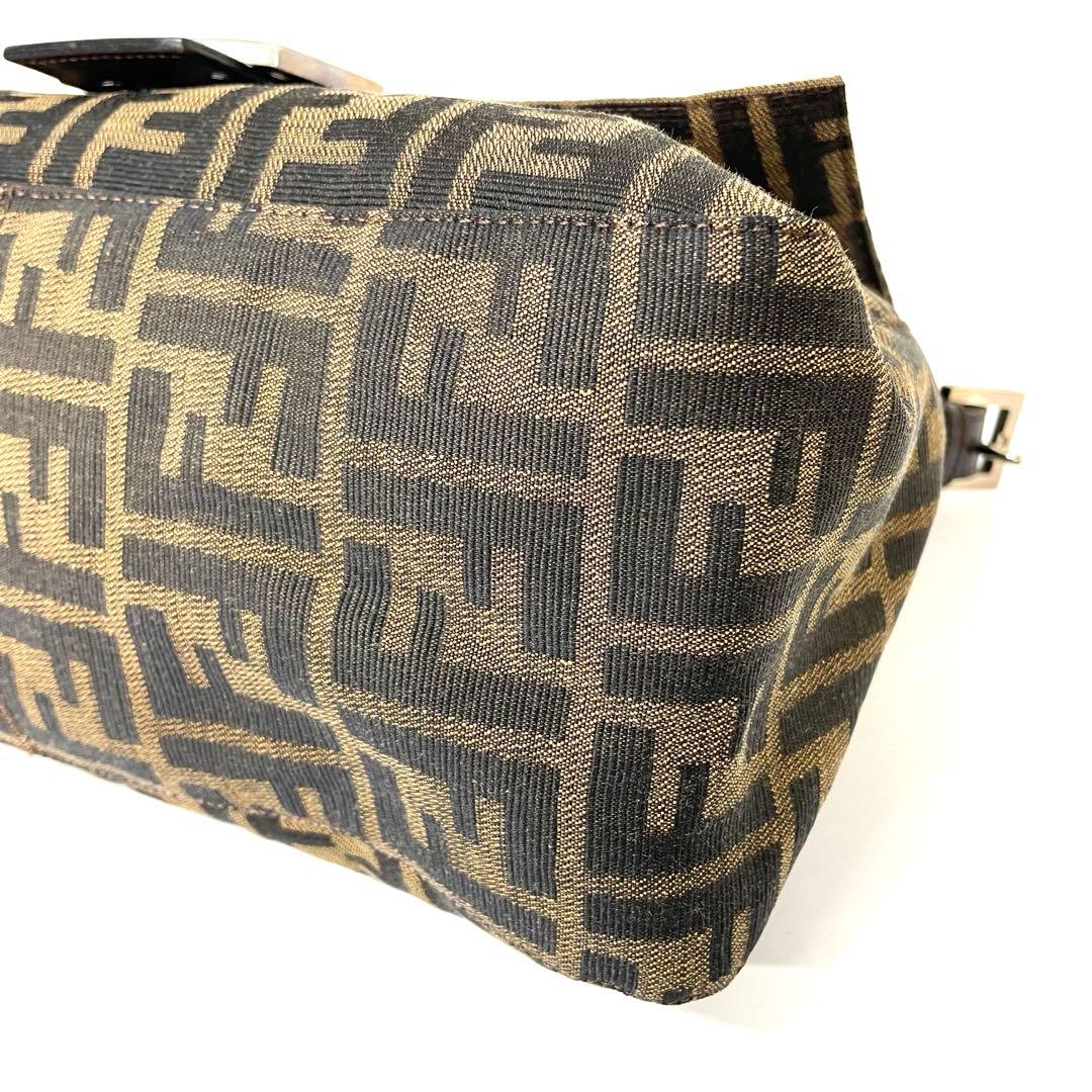 【TK】FENDI フェンディ マンマバケット ワンショルダーバッグ ズッカ柄