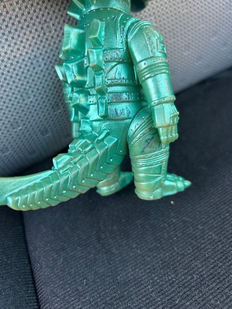 メカゴジラ　当時物　ブルマァク　ソフビ　珍色　レアカラー