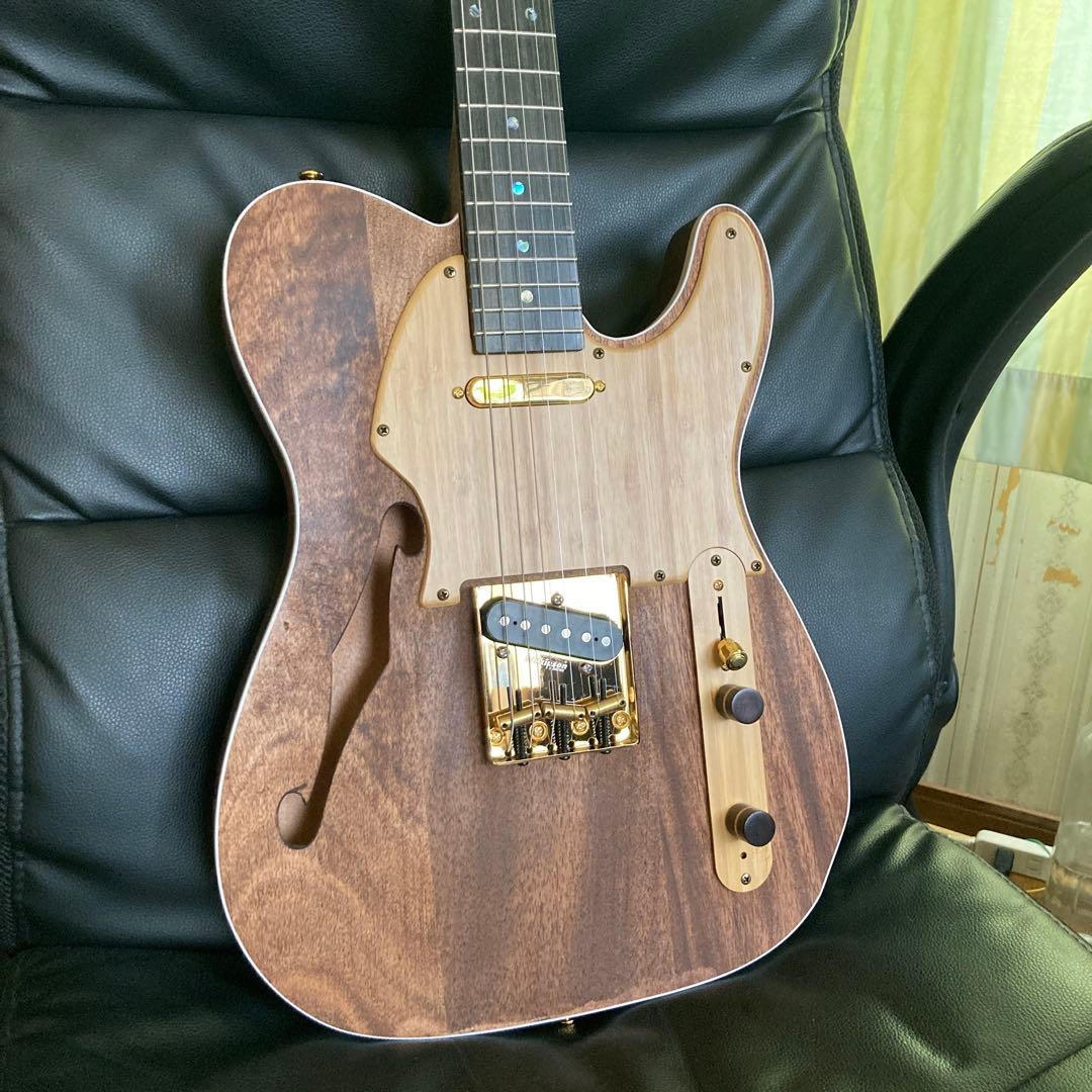 フレット新品！　ハンドメイド　テレキャスター　レバースイッチ仕様