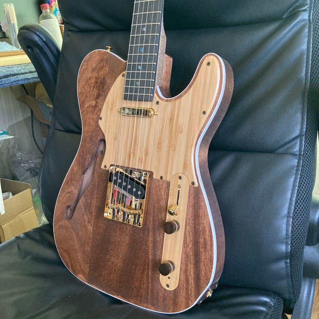 フレット新品！　ハンドメイド　テレキャスター　レバースイッチ仕様