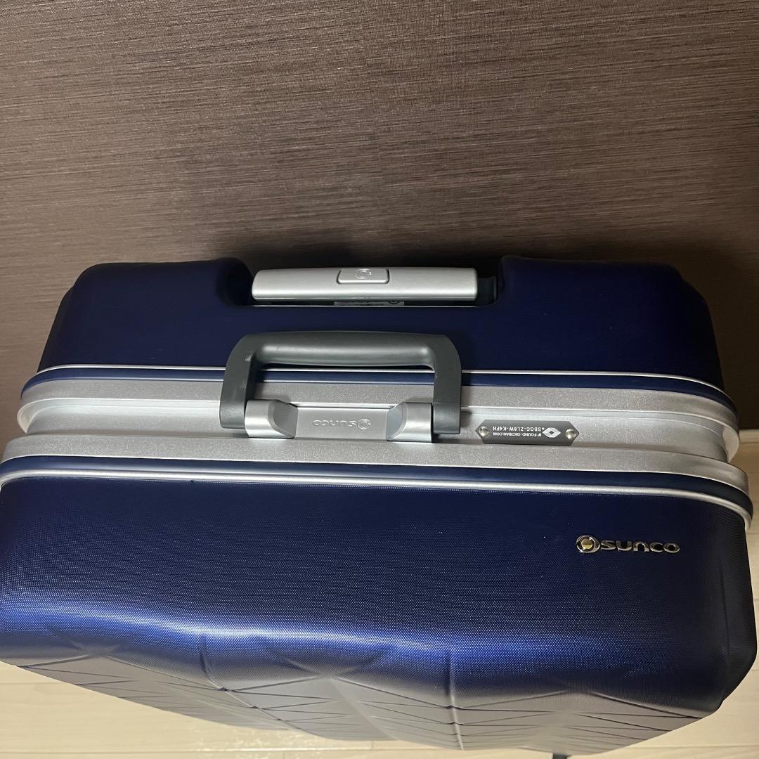 未使用　SUNCO 93リットル キャリーケース　大型　高級