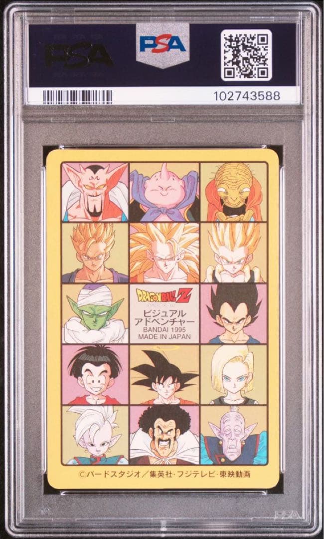 【PSA9】254 ドラゴンボール　カードダス ビジュアルアドベンチャー