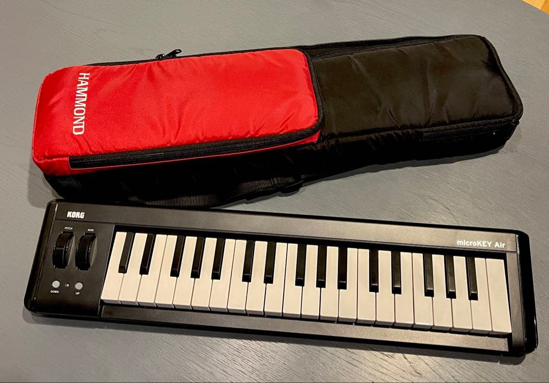 KORG microKEY Air ＋ ハモンド鍵盤ハーモニカ用ケース付