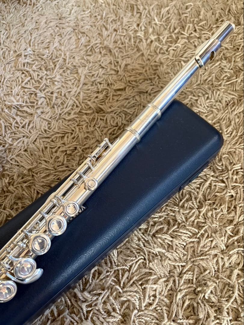 YAMAHA フルート本体 銀製 ケース付き
