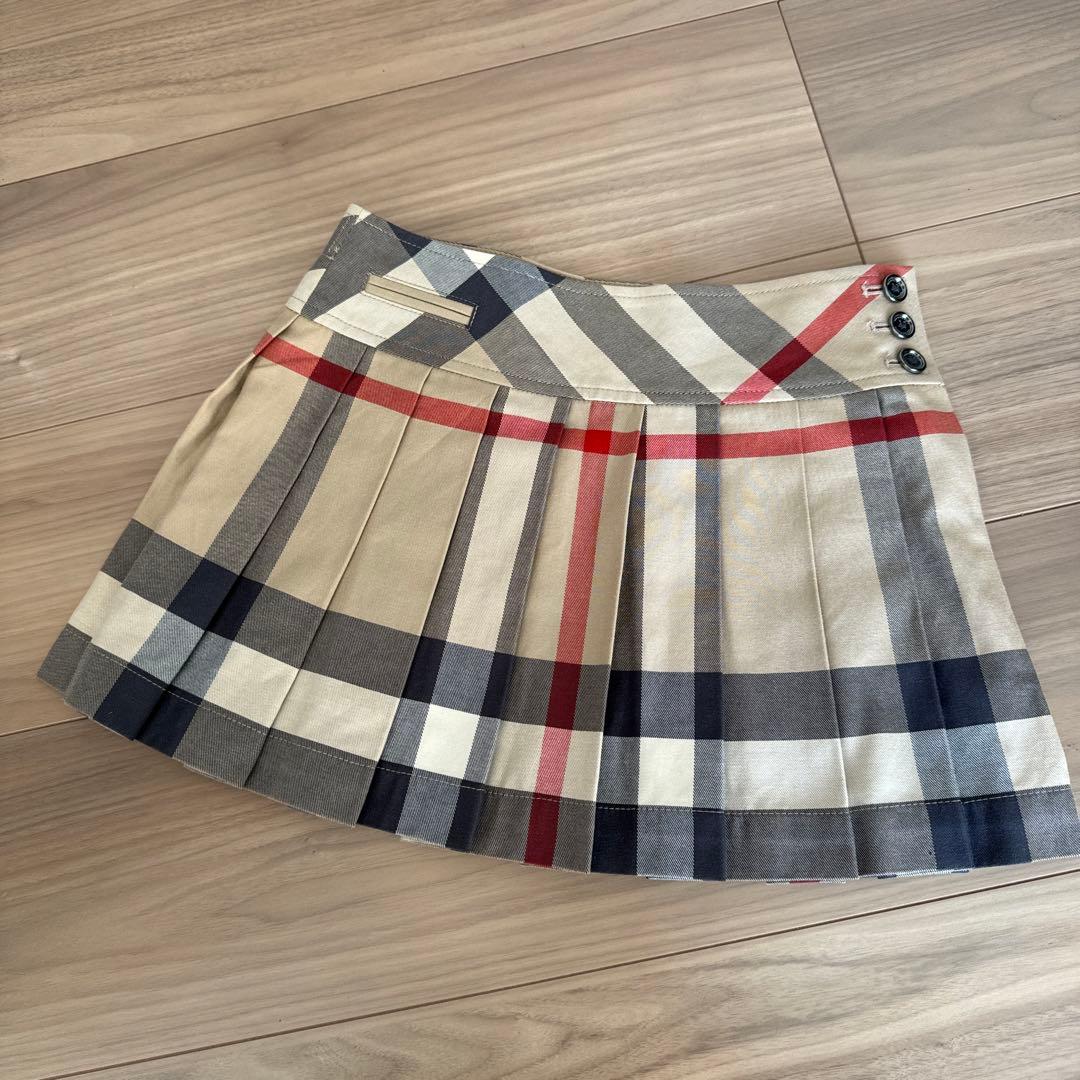 【美品♡すぐ発送】バーバリー ノバチェック プリーツスカート