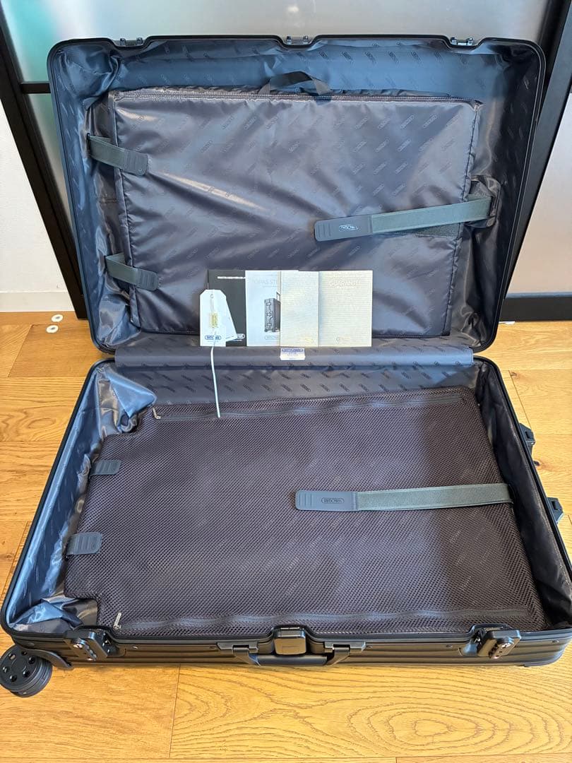 未使用RIMOWA リモワ トパーズ ステルス ブラック 98L 付属品あり