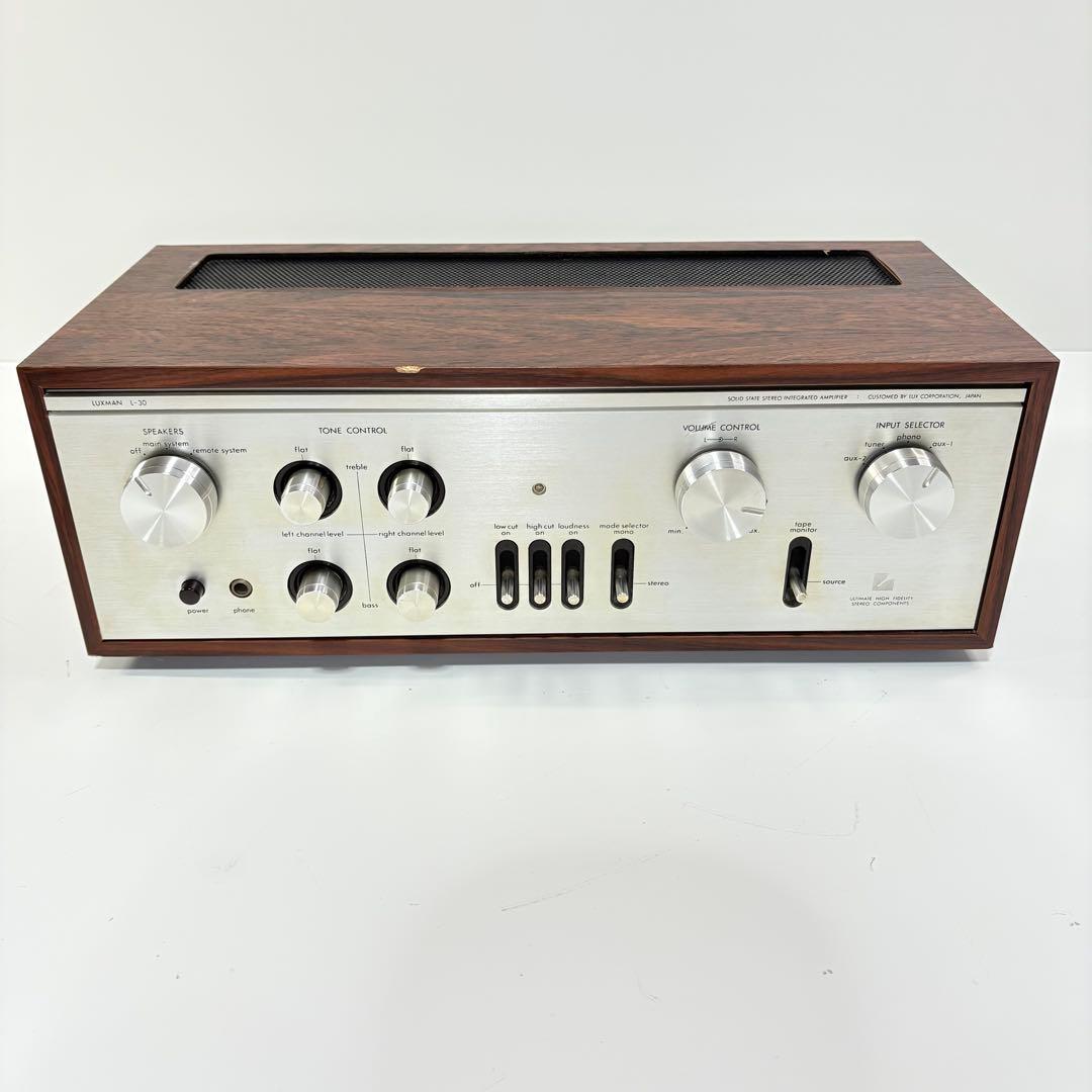 【動作品】 LUXMAN ラックスマン プリメインアンプ L-30 (2091)
