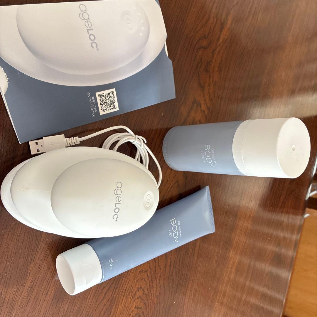 ニュースキンageLOC ウェルスパio+ボディジェル新品+ボディセラム使用品