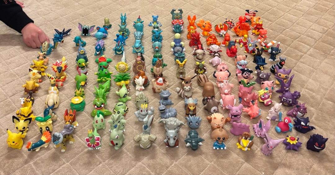 ポケモンキッズ　指人形　148体（初代〜第2世代）