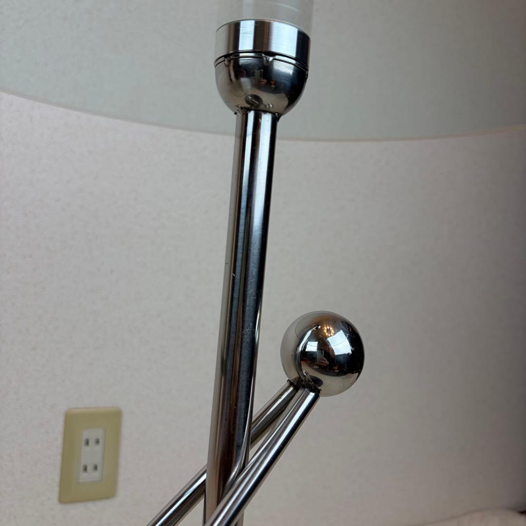 送料無料 サイドテーブル 2段式 ガラス・金属製 大理石