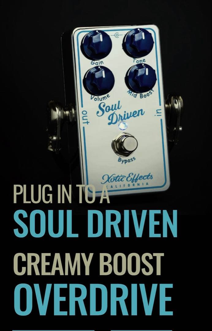 ギター Xotic Effects Soul Driven