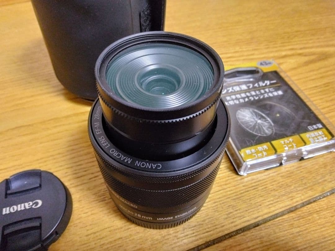 レンズセット&マクロレンズ 美品　Canon EF-M 28mm f/3.5