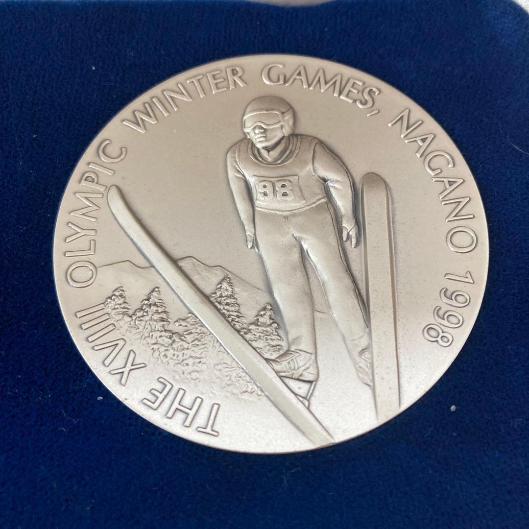 1998年長野オリンピック 金銀メダルセット
