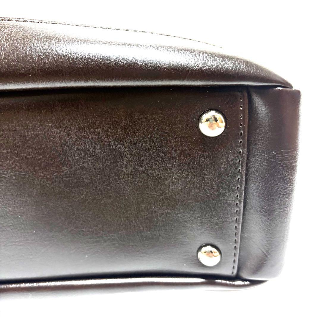 MCGREGOR 2WAYバッグ ショルダーバッグ バッグ レザー ブラウン