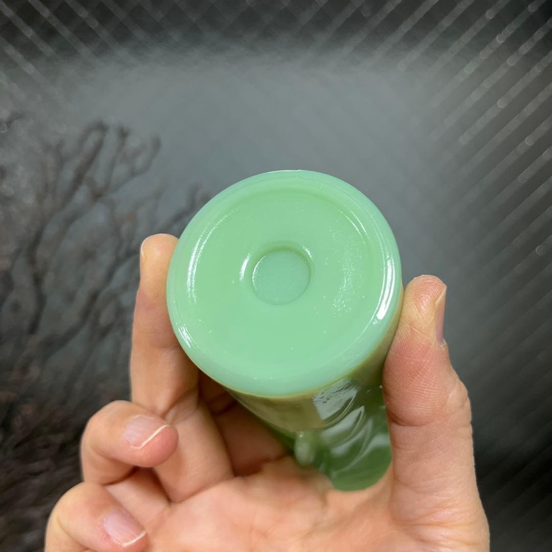 骨董　プレスガラス　人気　ファイアーキング　ジェダイ　フラワーベース