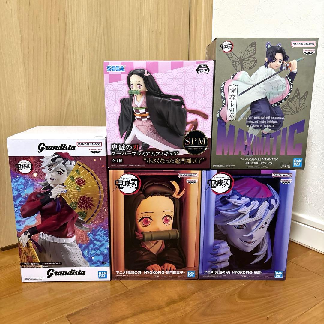 胡蝶しのぶ 童磨 禰豆子 フィギュア HYOKOFIG 鬼滅の刃 グランディスタ