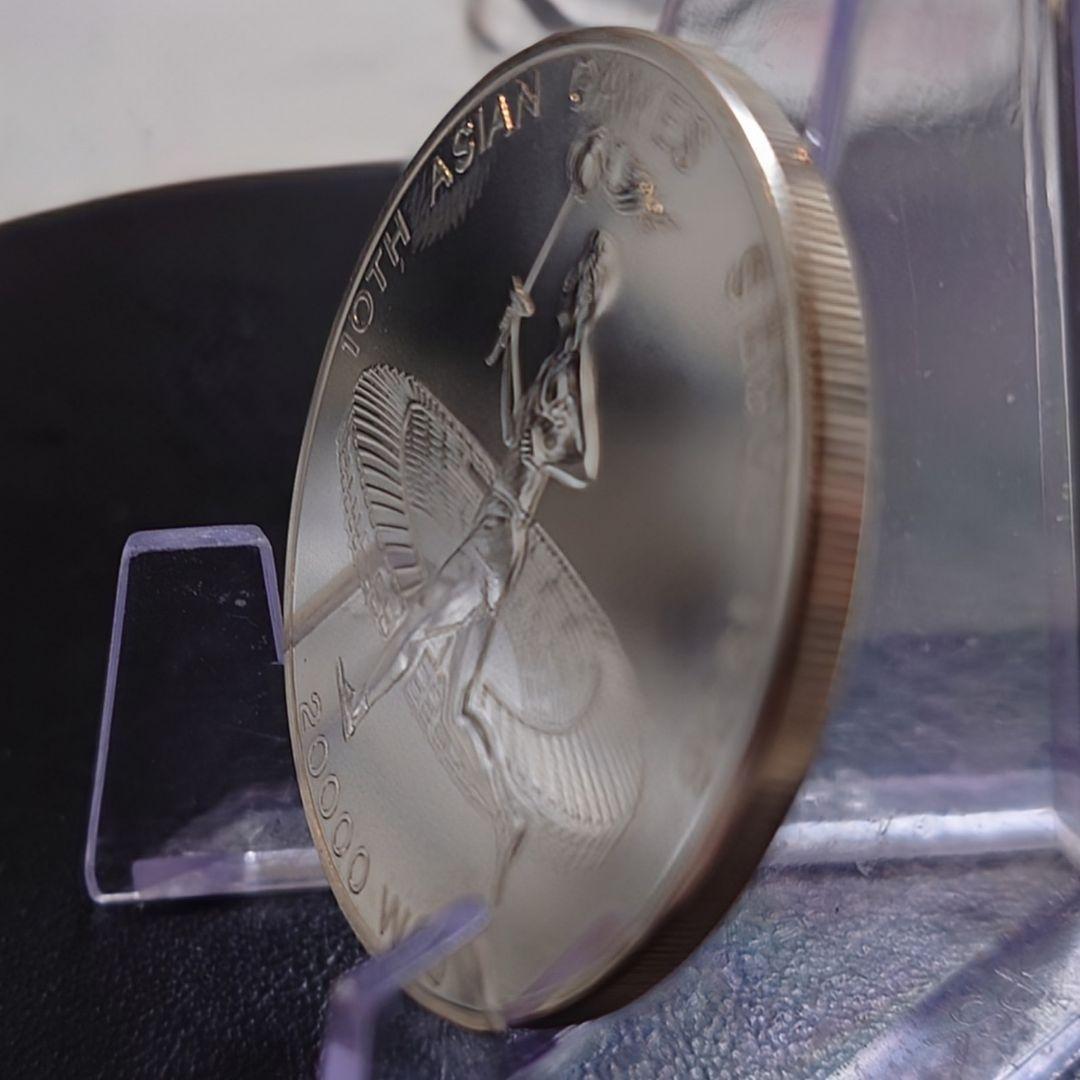 1986年 大韓民国銀貨 20000ウォン ソウルアジア競技記念銀貨 SV900