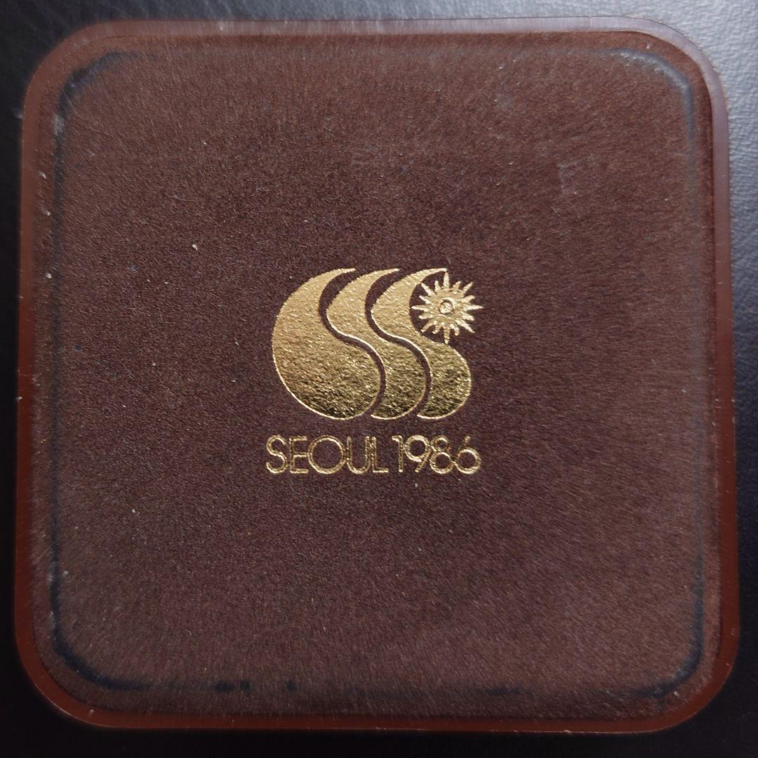 1986年 大韓民国銀貨 20000ウォン ソウルアジア競技記念銀貨 SV900
