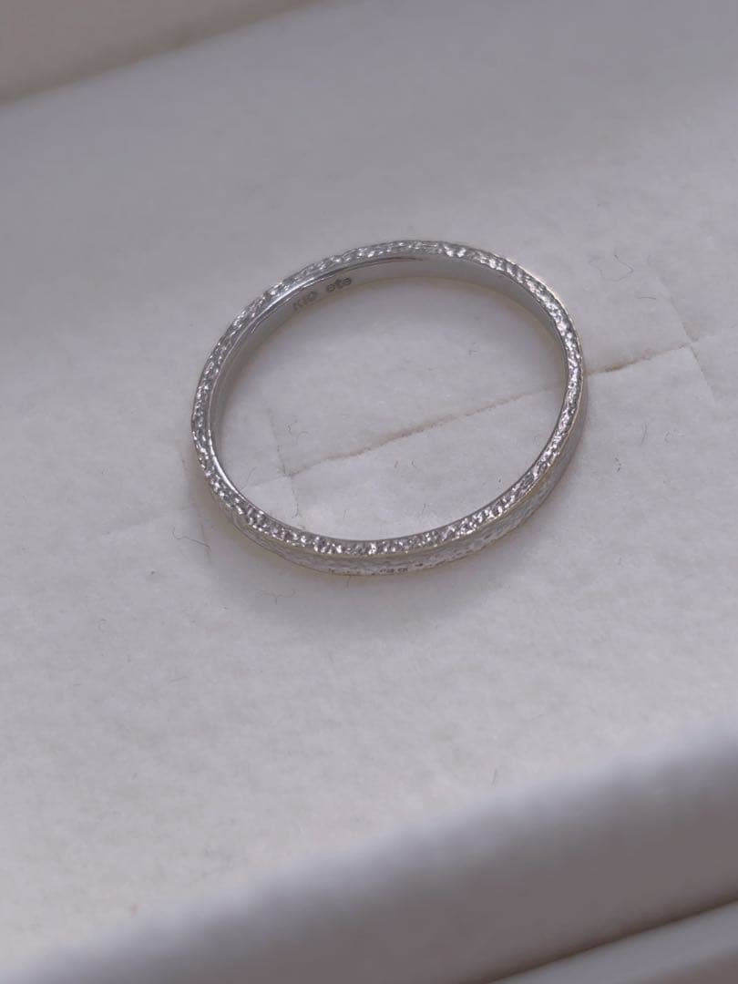 ete＊K10 シンプル　デザイン　リング＊17号