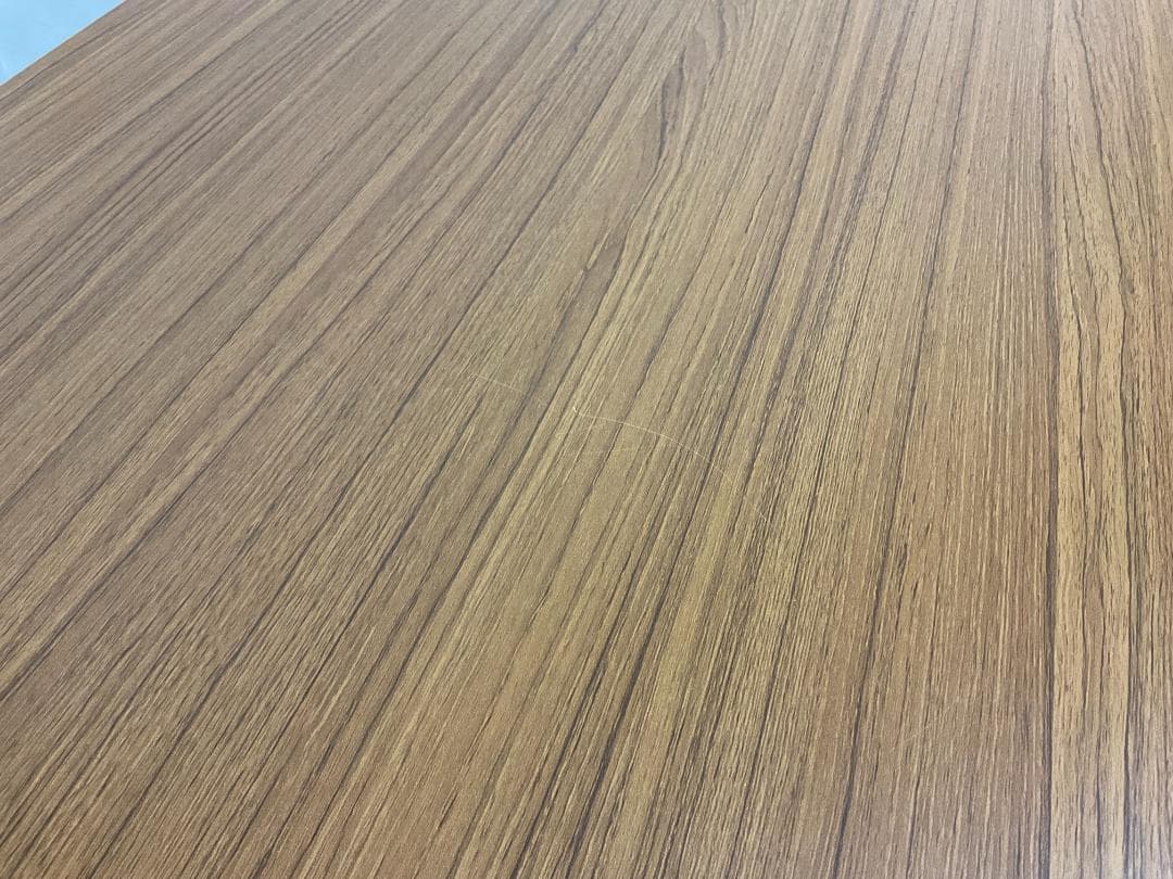 【中古】会議テーブル折りたたみ 棚付き W150×D45×H70cm 長机 M③